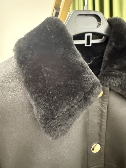 кожаная дубленка