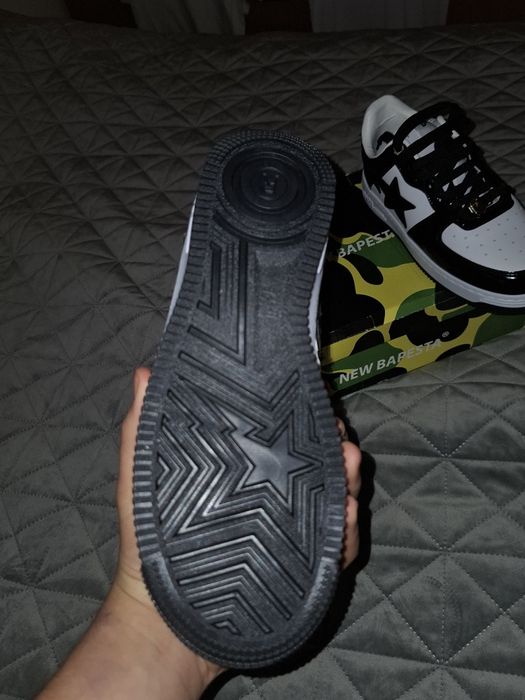 BapeSta uri, negru-alb