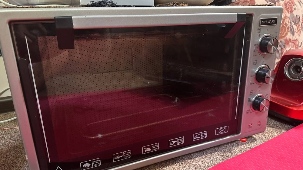 Электрическая духовка SHIVAKi с конвекцией использовалась несколько ра