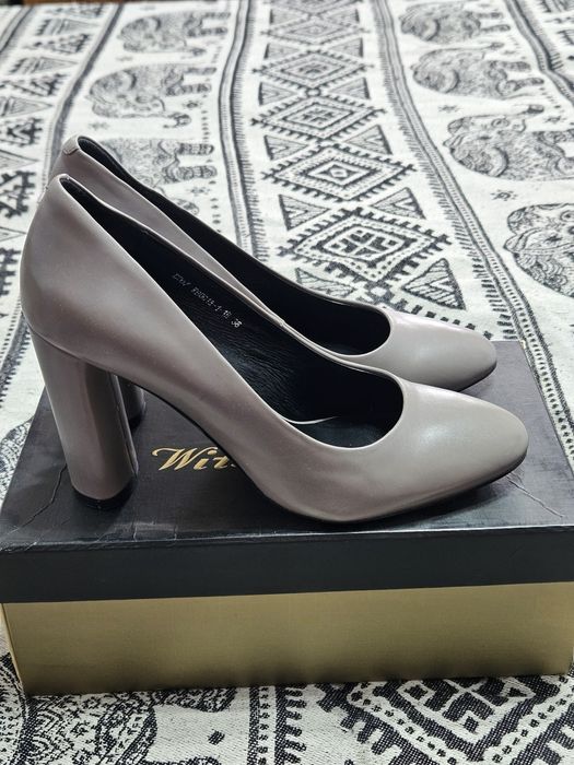 Туфли женские кожаные