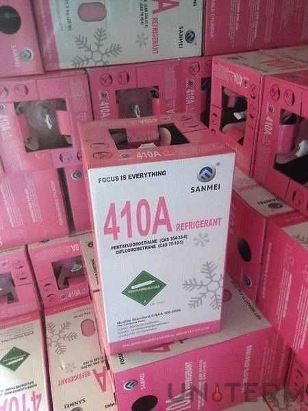 Фреон r22, r134, 410, 407