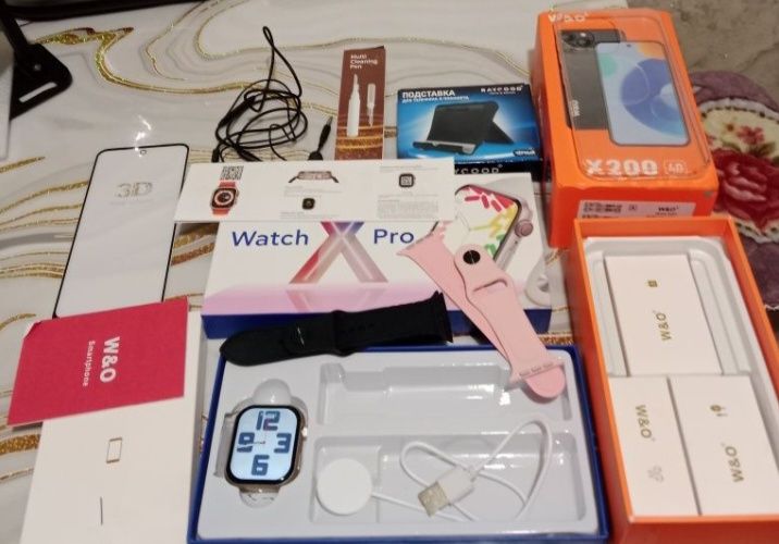 Смартфон х 200 серый