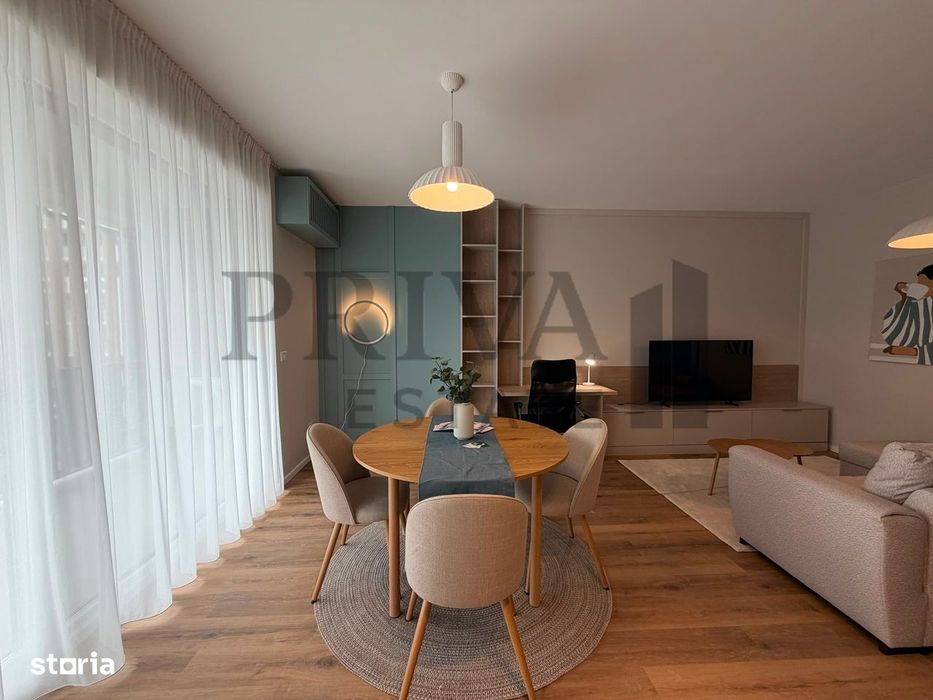 Apartament premium 2 camere mobilat, 55 mp, etaj 3, Nord One Torontal