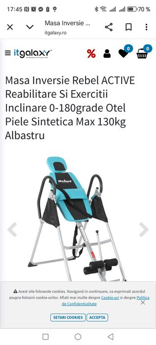 Vând Masa elongatie