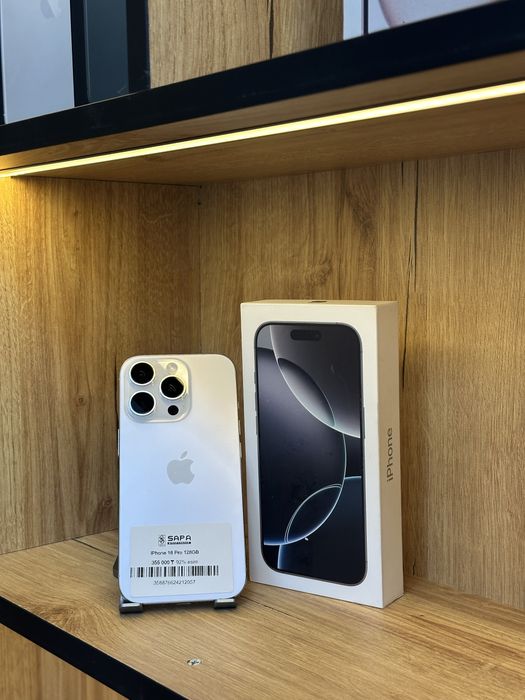 айфон 16 про белый е сим