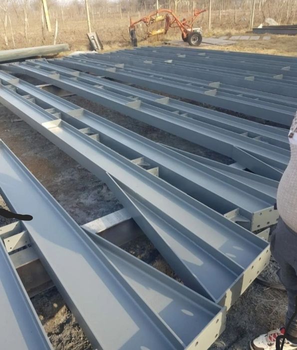 Vând schimb structura metalica confecționată din profil ipe 12X25X5