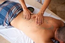 Пилинг, массаж, парение в бане