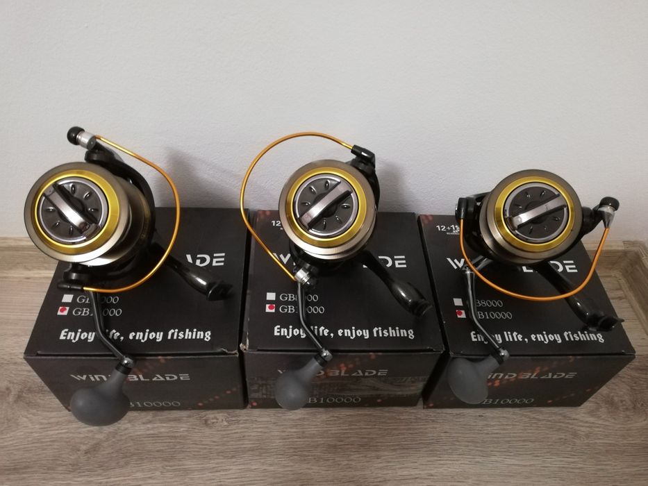 SET 3 Mulinete WindBlade GB10000 12+1 Rulmenti