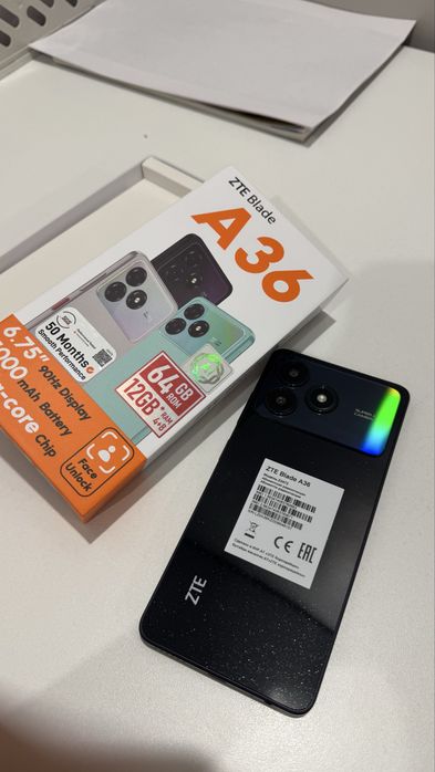 ZTE Blade A36, новый телефон