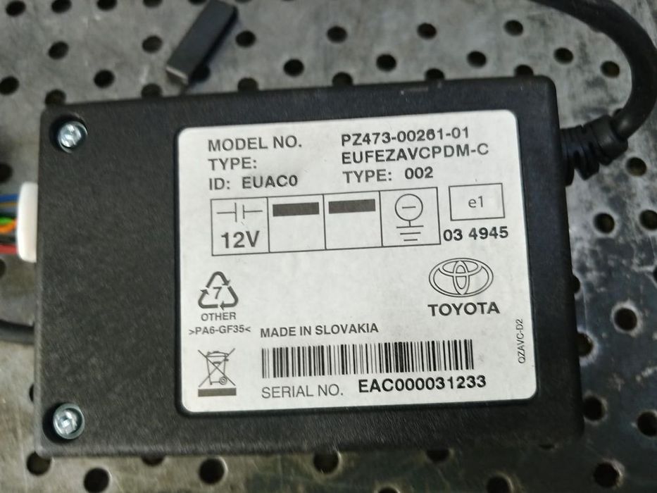 modul control bluetooth toyota rav-4 3 2008 pz473-00261-01
