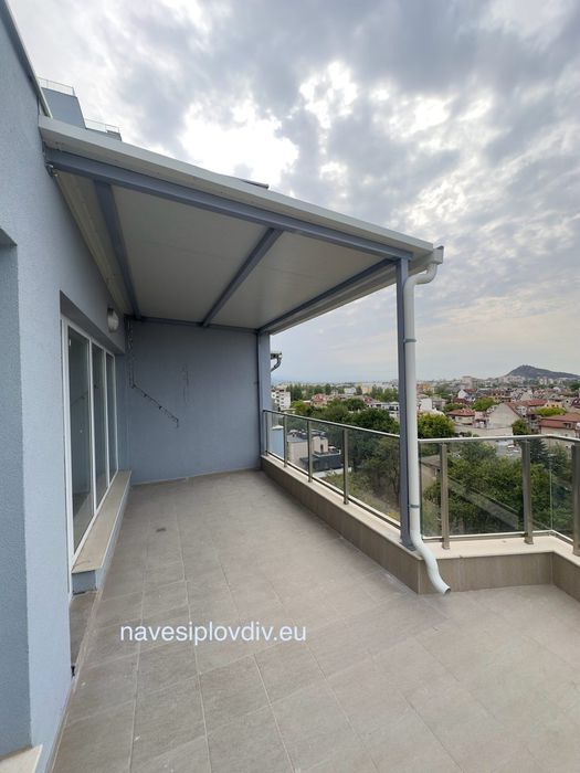 Навеси от термопанел. Изработка и монтаж. С възможност за остъкление