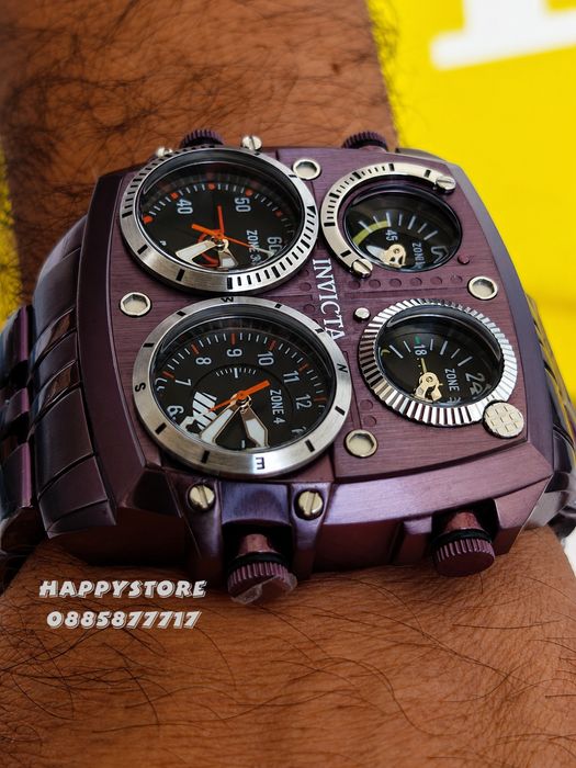 INVICTA Purple 54 mm, Инвикта нов мъжки часовник