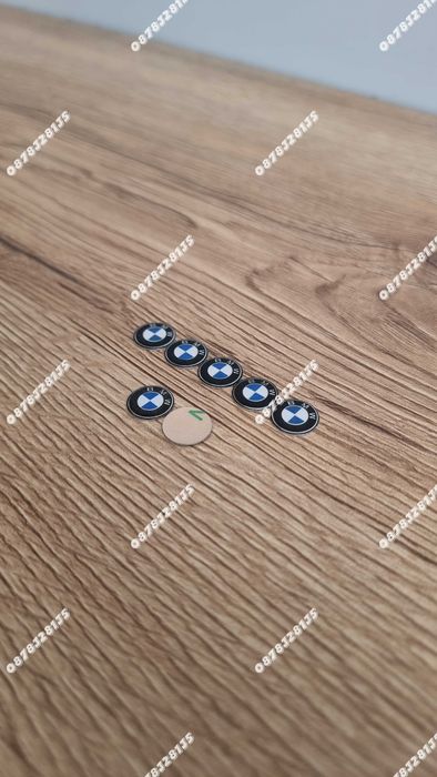 BMW емблема за ключ 11мм – Алуминиева | Лого за BMW ключ