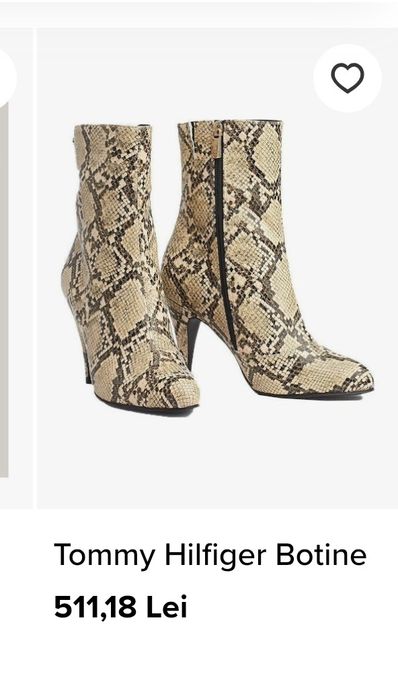 Botine Tommy Hilfinger