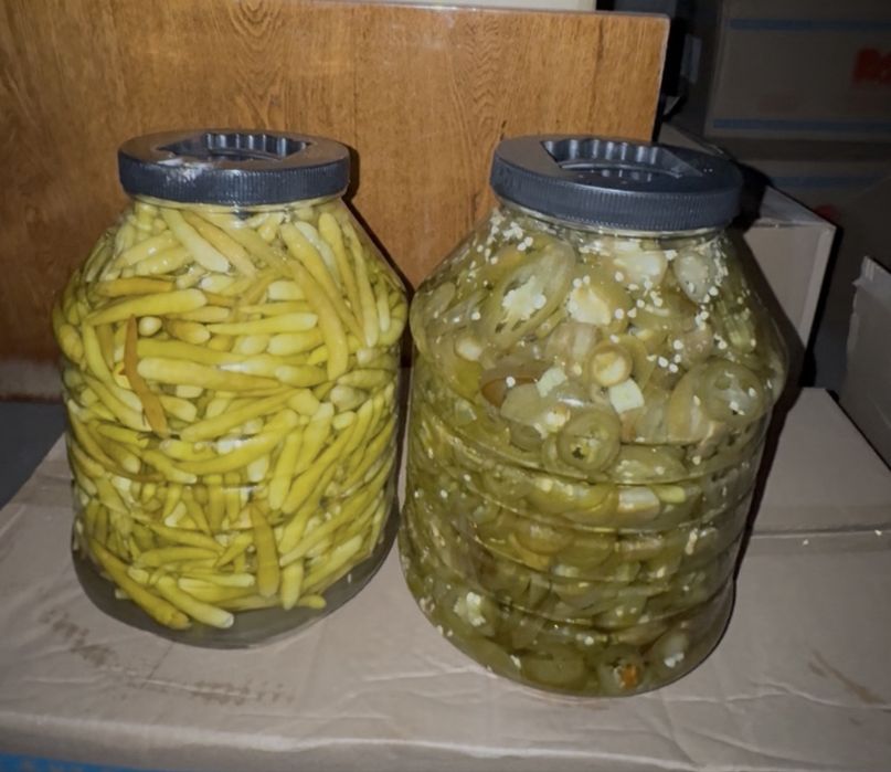Перчики и холопенью 2.5 кг