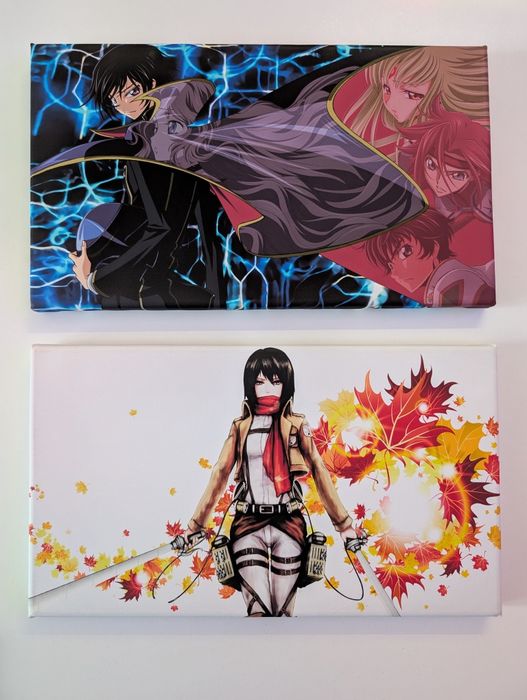 Аниме картини на платно