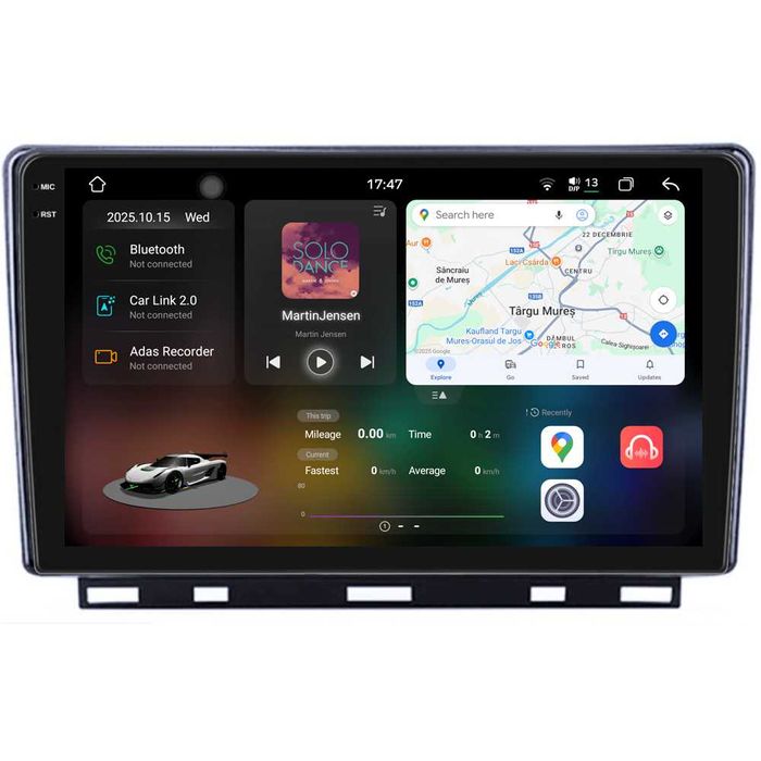 Navigatie Dedicata Renault Clio 5 (2019-2025) ,9 Inch,Wi-Fi BT,Carplay
