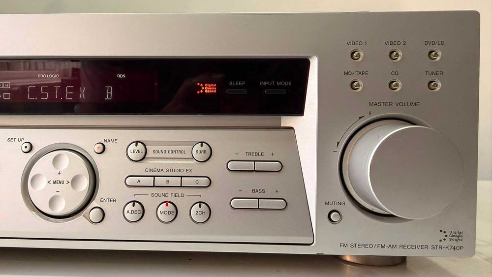 Sony STR-K740P 5.1 Optic Coaxial Sub Out Radio RDS Amplificator