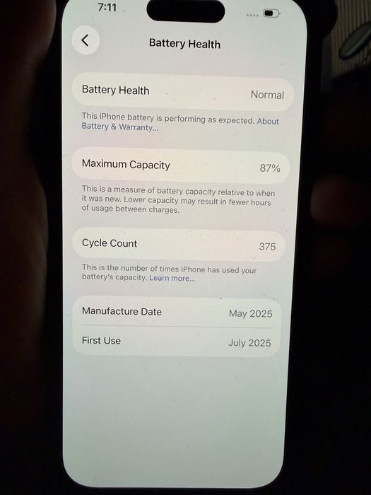 Iphone 15, Blue,128 gb,