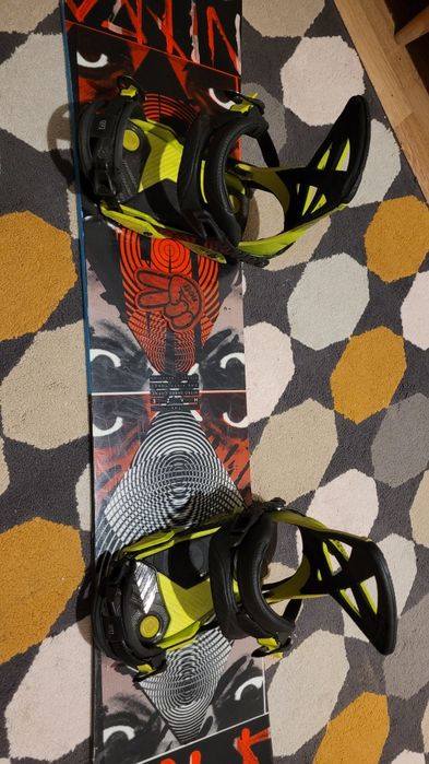 Placa snowboard Nitro 153 cu legături Nitro Phantom