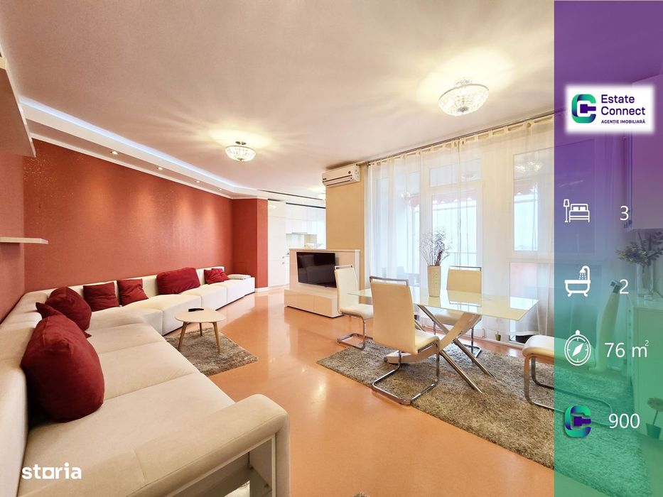 Apartament deosebit 3 camere + parcare acoperită - ARED Kaufland