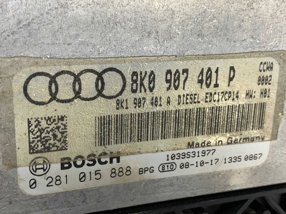 Компютър двигател Audi А4 А5 3.0TDI 239hp.  8K0907401