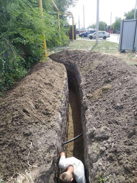 Копка септика,копка траншеи.