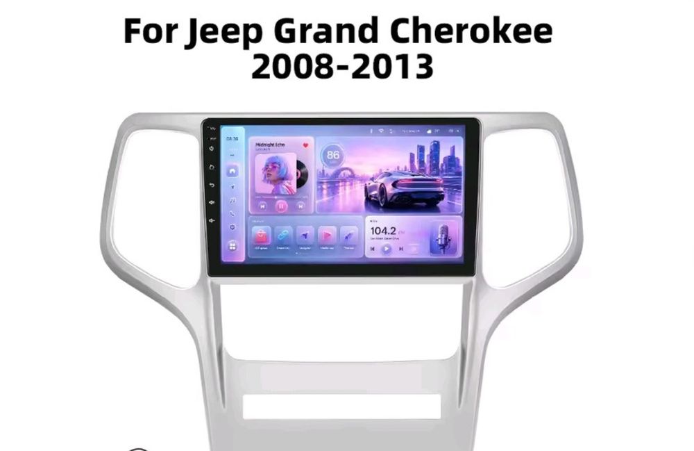 Jeep Grand Cherokee мултимедия Android GPS навигация Carplay