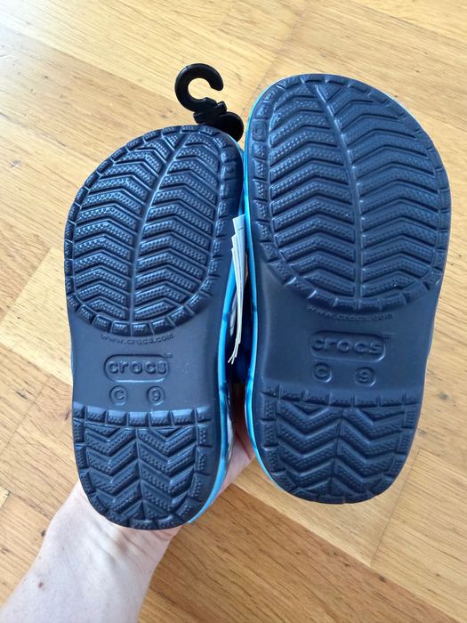 KIDS CROCS fun lab lights clogs 25-26 euro
