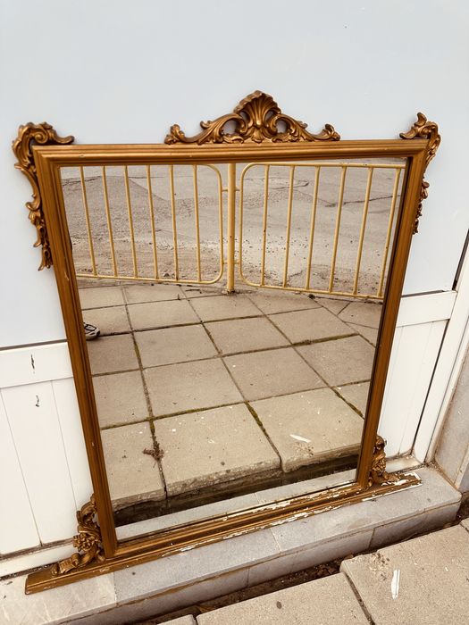 Голямо винтидж огледало в нео-бароков стил