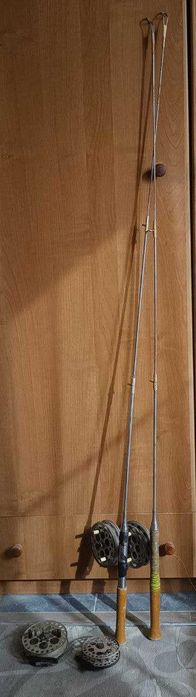 Телескопические советские алюминиевые спиннинги