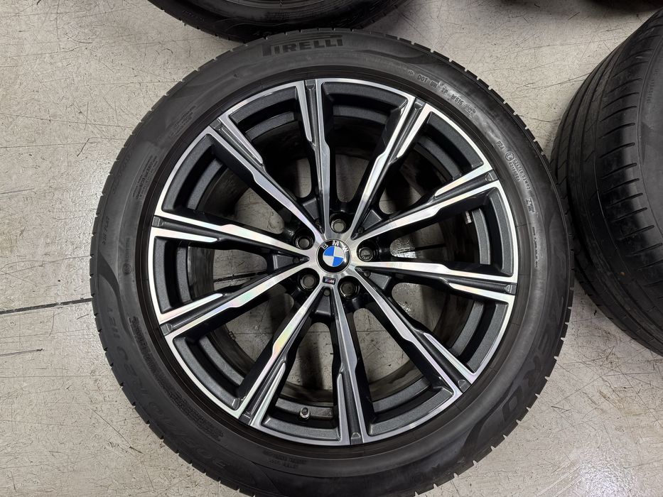 Jante Bmw X5 X6 R20 G05 G06 Originale 740M Pirelli de vara 90%