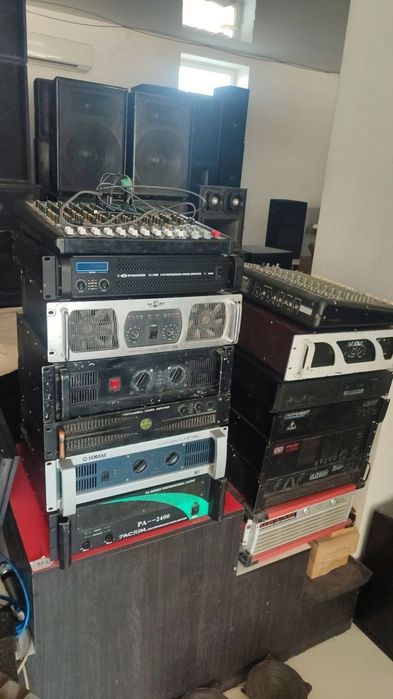 Усилители Mecci Parve Alto Yamaha новые и б/у.