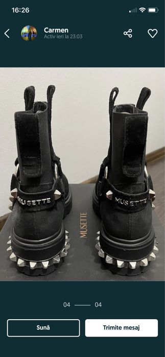 Musette ghete marime 37 …..