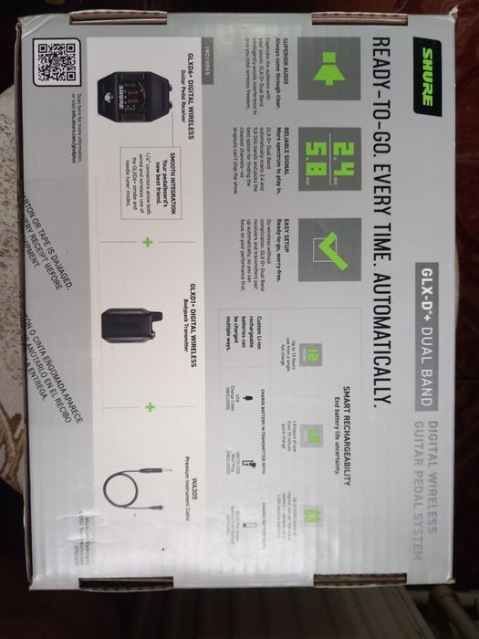 Sistem Wireless Chitara Shure GLX-D+