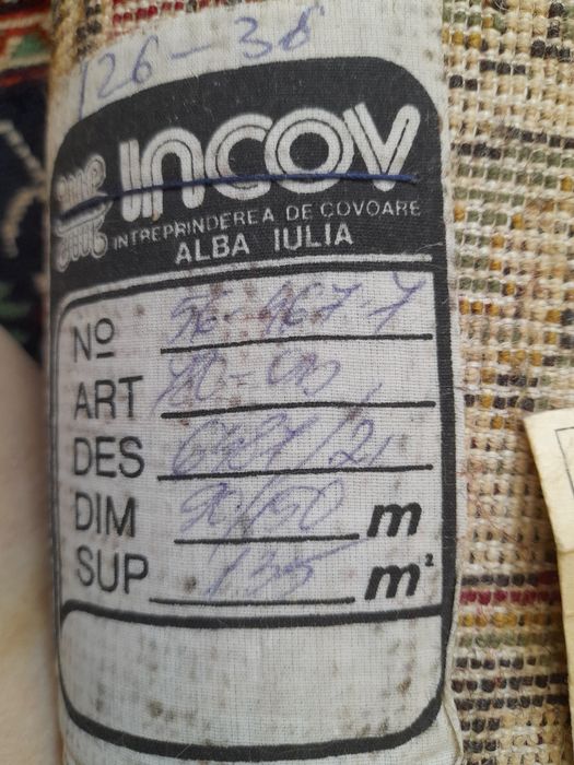 Carpeta, covor persan 0,9x1,50 INCOV LUX, NOU