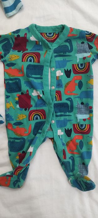 Set de 4 salopete de bebeluși 0-3 luni