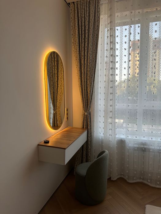 Зеркало Miline Oval Gold