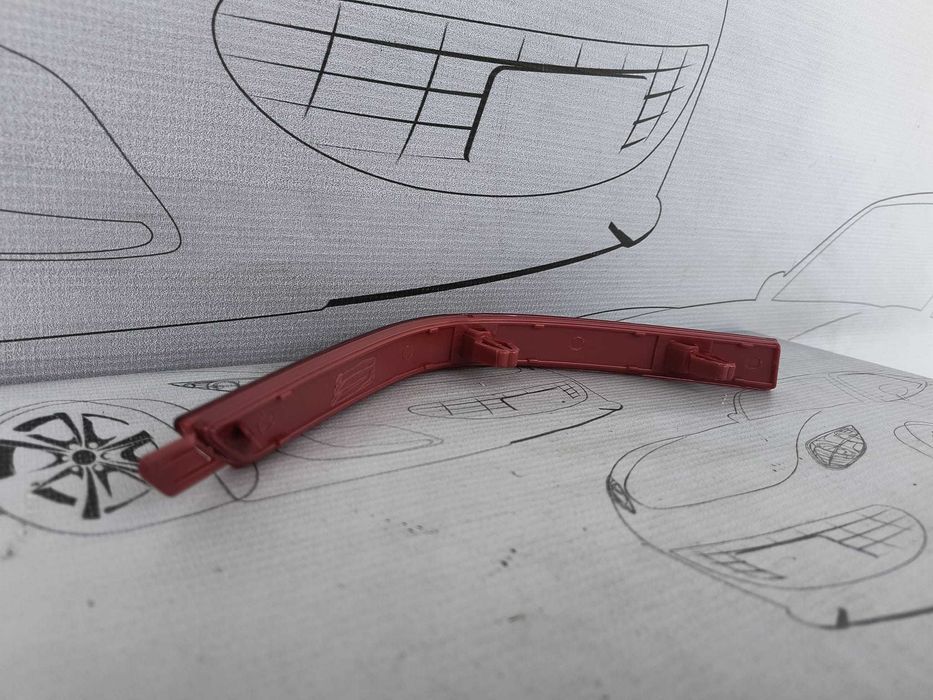 Stop / Catadioptru / Ochi de Pisică Bară Spate Dreapta VW Transporter T6 2017 / 2015-2024 Cod OEM 7E0945106E (5C2)
