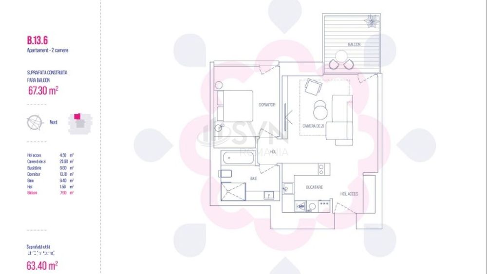 Apartament superb 2 camere Floreasca