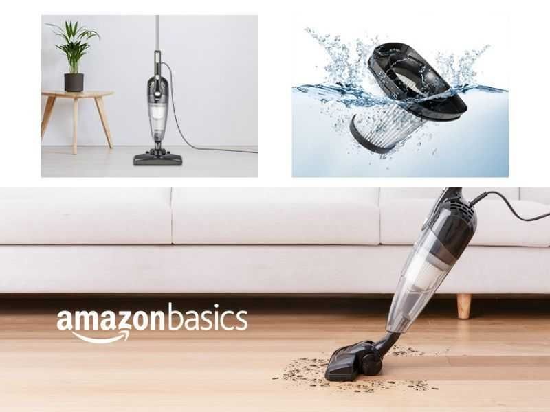 Вертикална Безкабелна Прахосмукачка 2 в 1 Amazon Basics VSC02A16T-EU