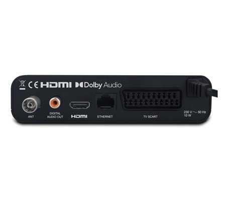 ТВ декодер METRONIC 441701, TNT декодер 4K Ultra HD UHD-S1 с USB порт