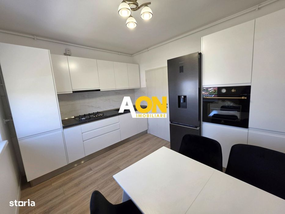 Apartament 3 camere, mobilat, utilat, 82 mp utili, parcare subterana