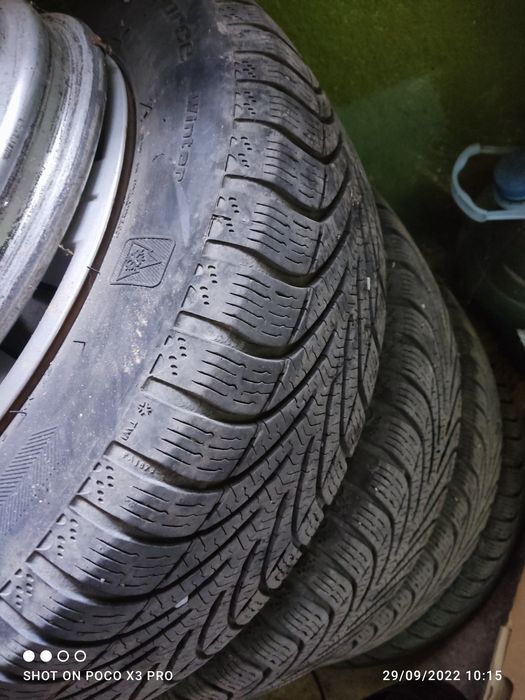 Зимни гуми с железни джанти