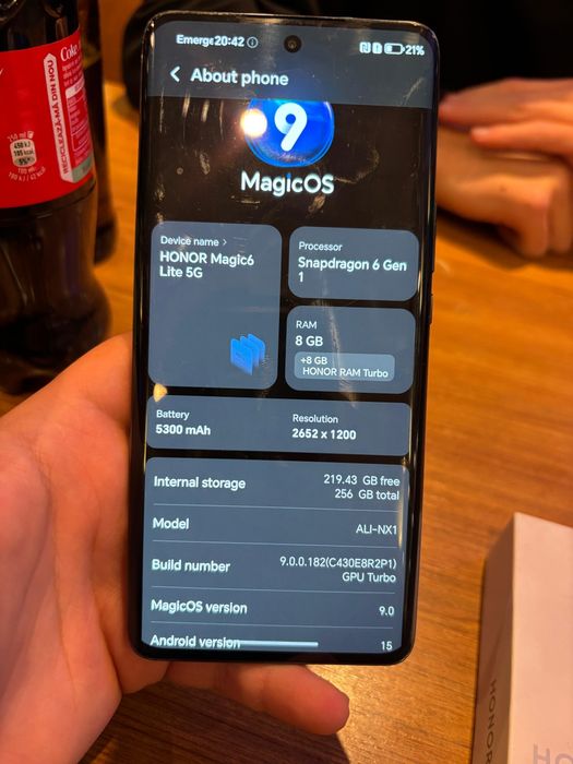 Vând Honor Magic 6 lite 5g