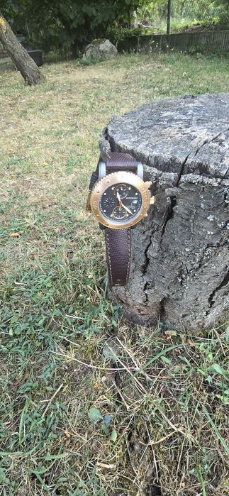 Montblanc Sport XXXL Chronograph Tantalum 18K Rose Gold Automatic