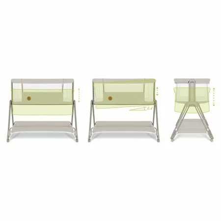 Patut Co-Sleeper 2 in 1 Luna, Beige Sand, Lionelo