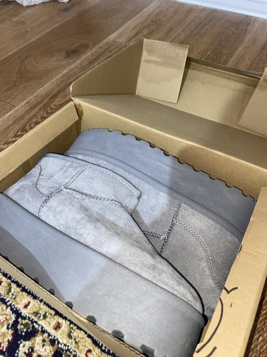 Обувь/ угги серые