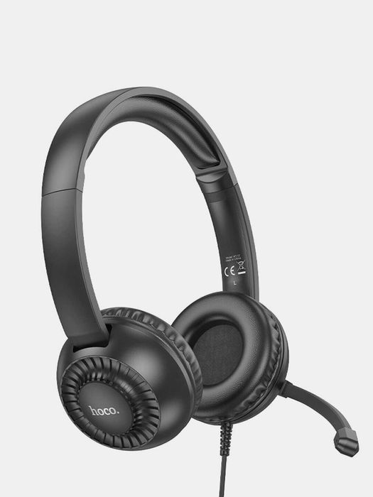 ДОСТАВКА! Наушники Hoco W112 с микрофоном для call center