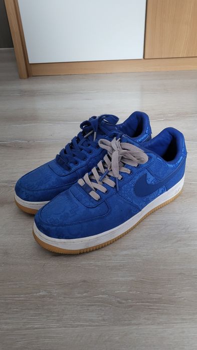 Nike Air Force 1 x Clot Blue Silk